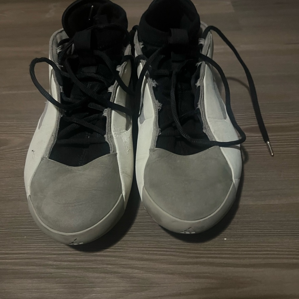 adidas Gray and Black Athletic Shoes